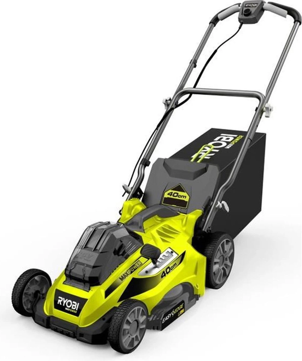 RYOBI MAX POWER Tondeuse Sans Fil 36V Power Assist™ - Ø Tonte 40 Cm - Ramassage Et Mulching - 1 Batterie 36V 0 Ah Et 1 Chargeur 1 RYOBI MAX POWER Tondeuse Sans Fil 36V Power Assist™ - Ø Tonte 40 Cm - Ramassage Et Mulching - 1 Batterie 36V 0 Ah Et 1 Chargeur