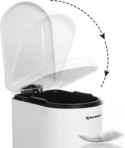 Songmics Poubelle, Seau Cosmétique En Acier, 10 Litres, Poubelle à Pédale étroite Avec Poubelle Intérieure, Pour Salle De Bain, Fermeture Amortie, Poubelle Pour Niche, Blanc LTB10WT 11 Songmics Poubelle, Seau Cosmétique En Acier, 10 Litres, Poubelle à Pédale étroite Avec Poubelle Intérieure, Pour Salle De Bain, Fermeture Amortie, Poubelle Pour Niche, Blanc LTB10WT -Vendite Pelouse Pro 1015x1200