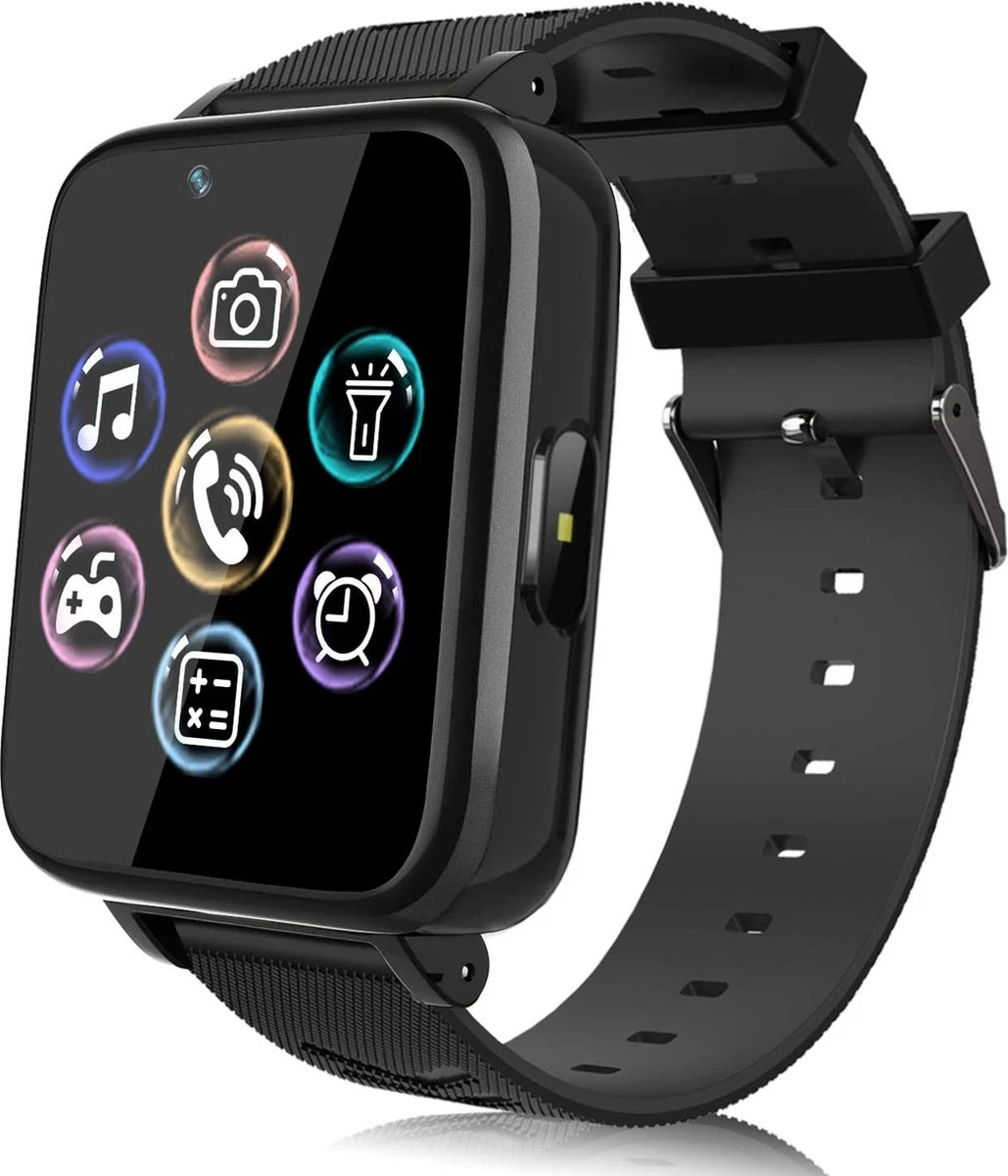 Cadeau FÊTE DES PÈRES - Cadeaux Papa - Smartwatch Avec GPS Pour Enfants, Montre Téléphone Pour Filles Et Garçons, écran Tactile Avec Lecteur De Musique, Jeux, Appareil Photo, Lampe De Poche Et Réveil, Smartwatch Pour 5 Cadeau FÊTE DES PÈRES - Cadeaux Papa - Smartwatch Avec GPS Pour Enfants, Montre Téléphone Pour Filles Et Garçons, écran Tactile Avec Lecteur De Musique, Jeux, Appareil Photo, Lampe De Poche Et Réveil, Smartwatch Pour – Image 5