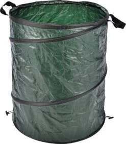 HI Sac Poubelle De Jardin Pop-up Vert 130 Litres - Sacs Poubelle De Jardin Sacs De Jardinage - Nettoyage / Rangement Jardin - Entretien Jardin