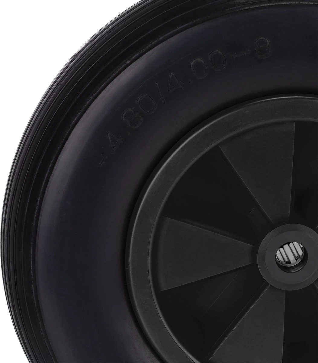 Roue De Brouette Relaxdays -crevaison Relaxdays - 4.80/4.00-8 - Pneu De Brouette Noir Sans Axe - Rechange 6 Roue De Brouette Relaxdays -crevaison Relaxdays - 4.80/4.00-8 - Pneu De Brouette Noir Sans Axe - Rechange – Image 6