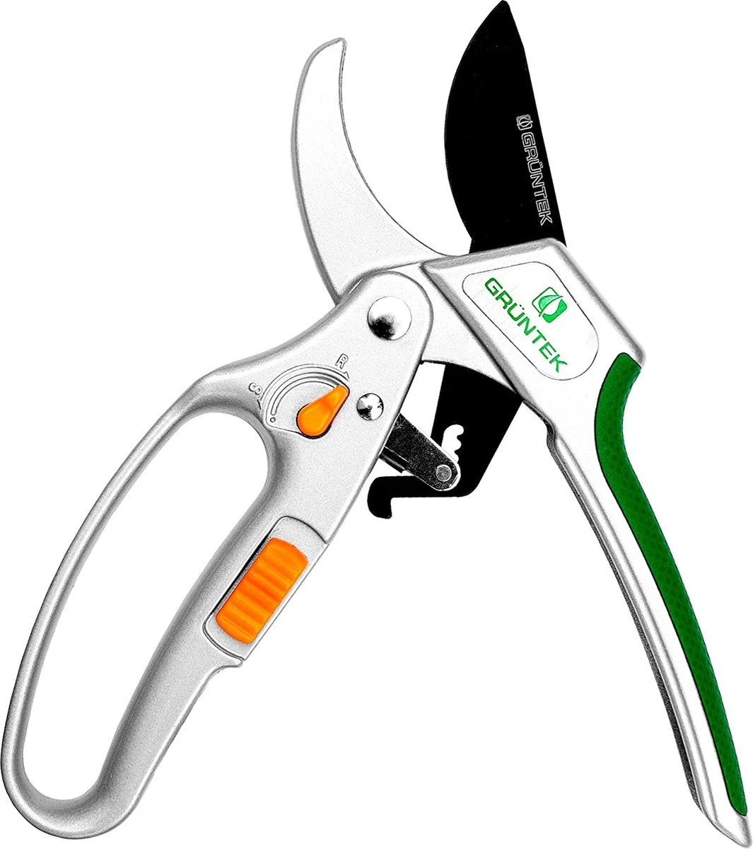 Grüntek Sécateur à Cliquet KAKADU, Jusqu'à Ø24 Mm, Cisailles à Arbre Avec Cliquet Marche/arrêt, Cisaille à Enclume Pour Branches Boisées, épaisseur De Coupe Jusqu'à 24 Mm, Bypass Cisailles De Jardin 1 Grüntek Sécateur à Cliquet KAKADU, Jusqu'à Ø24 Mm, Cisailles à Arbre Avec Cliquet Marche/arrêt, Cisaille à Enclume Pour Branches Boisées, épaisseur De Coupe Jusqu'à 24 Mm, Bypass Cisailles De Jardin