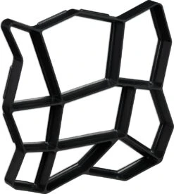 Relaxdays 8 X Moule D'allée De Jardin - Moule à Béton - Moule à Carrelage De Jardin - Pavé Ornemental - Ciment -Vendite Pelouse Pro 1075x1200 2