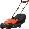 Black & Decker Black & Decker BEMW451BH-QS Tondeuse à Gazon Marcher Derrière Un Tracteur Tondeuse Secteur Noir, Orange