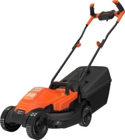 Black & Decker Black & Decker BEMW451BH-QS Tondeuse à Gazon Marcher Derrière Un Tracteur Tondeuse Secteur Noir, Orange
