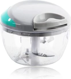 JIANFA Hachoir Manuel, Hachoir À Légumes Hachoir Mélangeur Pour Hacher Fruits Légumes Noix Herbes Oignons Ail Pour Salsa Salade Pesto Salade De Chou Purée