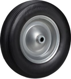 Roue De Brouette Relaxdays 4.80 4.00-8 - Roue De Secours - Pneu En Caoutchouc - Chariot De Roue De Diable Noir-gris -Vendite Pelouse Pro 1084x1200 2