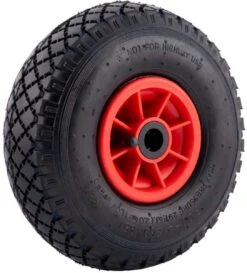 Benson Roue De Brouette Roue De Chariot Roue De Chariot Avec Le Pneu 3.00-4 | Diamètre Du Trou D'axe 20 Mm Roulement à Rouleaux | Hauteur De Roue 26 Cm -Vendite Pelouse Pro 1087x1200 3