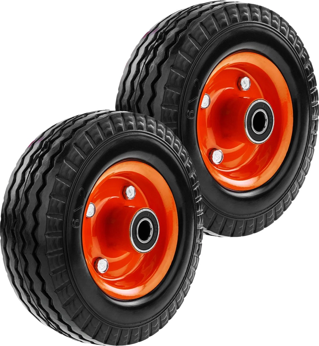 PrimeMatik - Roue De Brouette Massief 2-pack 50 Kg 6x2" 152x50 Mm. Courroie De Rechange Pour Plate-forme De Transport Et Chariots 1 PrimeMatik - Roue De Brouette Massief 2-pack 50 Kg 6x2" 152x50 Mm. Courroie De Rechange Pour Plate-forme De Transport Et Chariots