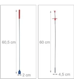 Relaxdays 5 X Grappin - Pince Magnétique - Bâton De Préhension - Bras De Préhension - 600 Mm - Outil De Ramassage -Vendite Pelouse Pro 1125x1200 2