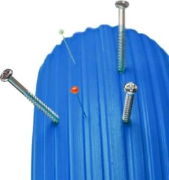 Roue De Brouette Relaxdays Anti Crevaison - 4.00-6 - Roue De Secours - PU - Complète - 3 Adaptateurs Blauw Rouge -Vendite Pelouse Pro 1128x1200 1