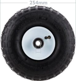 PrimeMatik - Roue De Brouette Pack De 2 136 Kg 10x3.5" 254x89 Mm. Courroie De Rechange Pour Plate-forme De Transport Et Chariots -Vendite Pelouse Pro 1133x1200 5