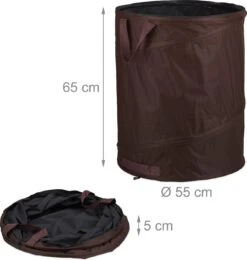 Sac à Déchets De Jardin Relaxdays Pop Up - Lot De 3 - 160 L - Sac De Jardin Pliable - Grand Sac à Feuilles 13 Sac à Déchets De Jardin Relaxdays Pop Up - Lot De 3 - 160 L - Sac De Jardin Pliable - Grand Sac à Feuilles -Vendite Pelouse Pro 1138x1200 1