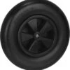 Roue De Brouette Relaxdays -crevaison Relaxdays - 4.80/4.00-8 - Pneu De Brouette Noir Sans Axe - Rechange