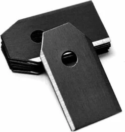 Lames De Tondeuse Robot Gardena Sileno Life 1250 à Revêtement Noir - Édition Limitée - Lames Très épaisses - 18 Pièces