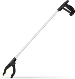 Relaxdays Grab - Bâton De Saisie - Récupérateur De Déchets - Aide à La Saisie - Bras De Préhension - 76 Cm - Aluminium