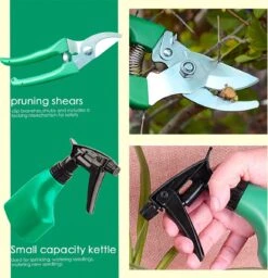 Ensemble D'outils De Jardin Multifonctions 12 Pièces - Avec étui - Pour Tous Les Amoureux Du Jardin - Vert Foncé -Vendite Pelouse Pro 1156x1200 3