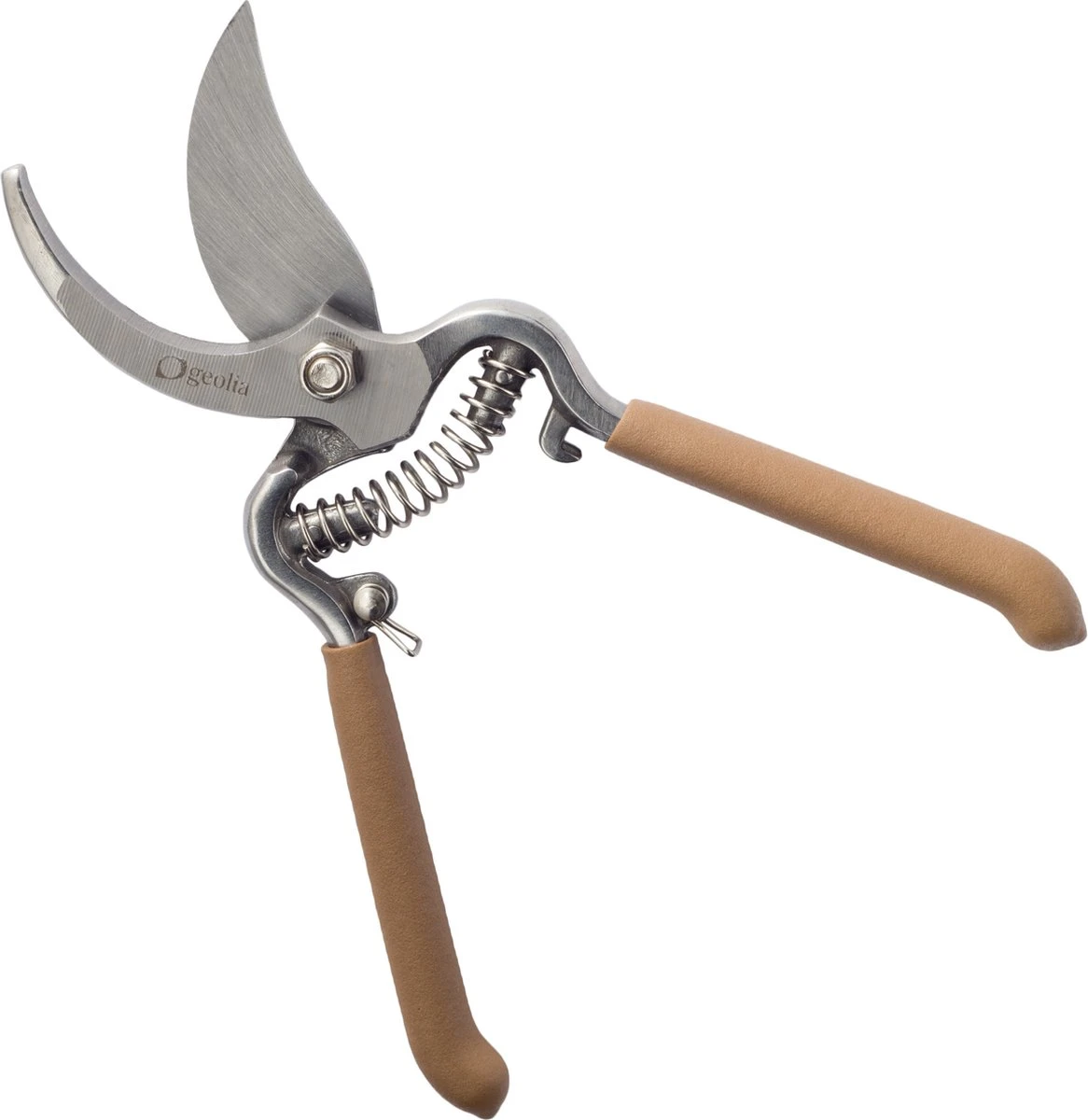 GEOLIA - Sécateur 1 Main - Lame Recourbée By-pass - Acier - Capacité D'ouverture 18 Mm - Manche Plastique Ergonomique 2 GEOLIA - Sécateur 1 Main - Lame Recourbée By-pass - Acier - Capacité D'ouverture 18 Mm - Manche Plastique Ergonomique – Image 2