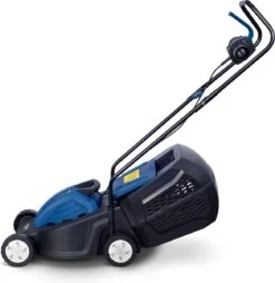 Tondeuse à Gazon Hyundai 1200W 32 Cm - 3 Hauteurs De Coupe - Poignée De Transport Centrale - Pour Pelouse < 300 M2 -Vendite Pelouse Pro 1168x1200