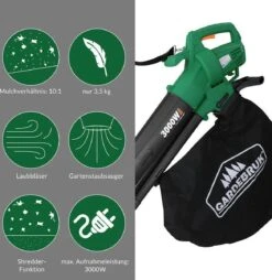 Souffleur à Feuilles, Aspirateur à Feuilles, Broyeur, Hachoir à Feuilles, 3 En 1 19 Souffleur à Feuilles, Aspirateur à Feuilles, Broyeur, Hachoir à Feuilles, 3 En 1 -Vendite Pelouse Pro 1168x1200 3