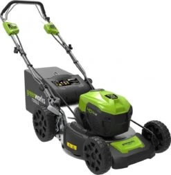 Tondeuse à Batterie Greenworks 40 Volt Avec Batteries Et Chargeur GD40LM46SPK4X -Vendite Pelouse Pro 1172x1200