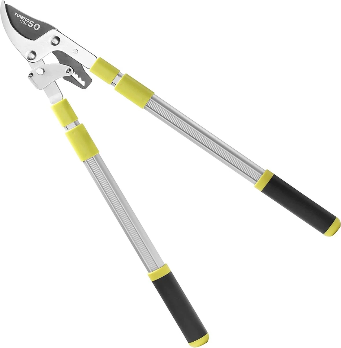 Coupe-branches Télescopiques TURBRO, Coupe-girafes à Cliquet, Cisailles à Arbre Avec Poignée Télescopique Réglable De 660 à 1040 Mm, Capacité De Coupe De 40 Mm - Coupe De Jardins, De Plantes, De Branches Ou De Bonsaïs 1 Coupe-branches Télescopiques TURBRO, Coupe-girafes à Cliquet, Cisailles à Arbre Avec Poignée Télescopique Réglable De 660 à 1040 Mm, Capacité De Coupe De 40 Mm - Coupe De Jardins, De Plantes, De Branches Ou De Bonsaïs