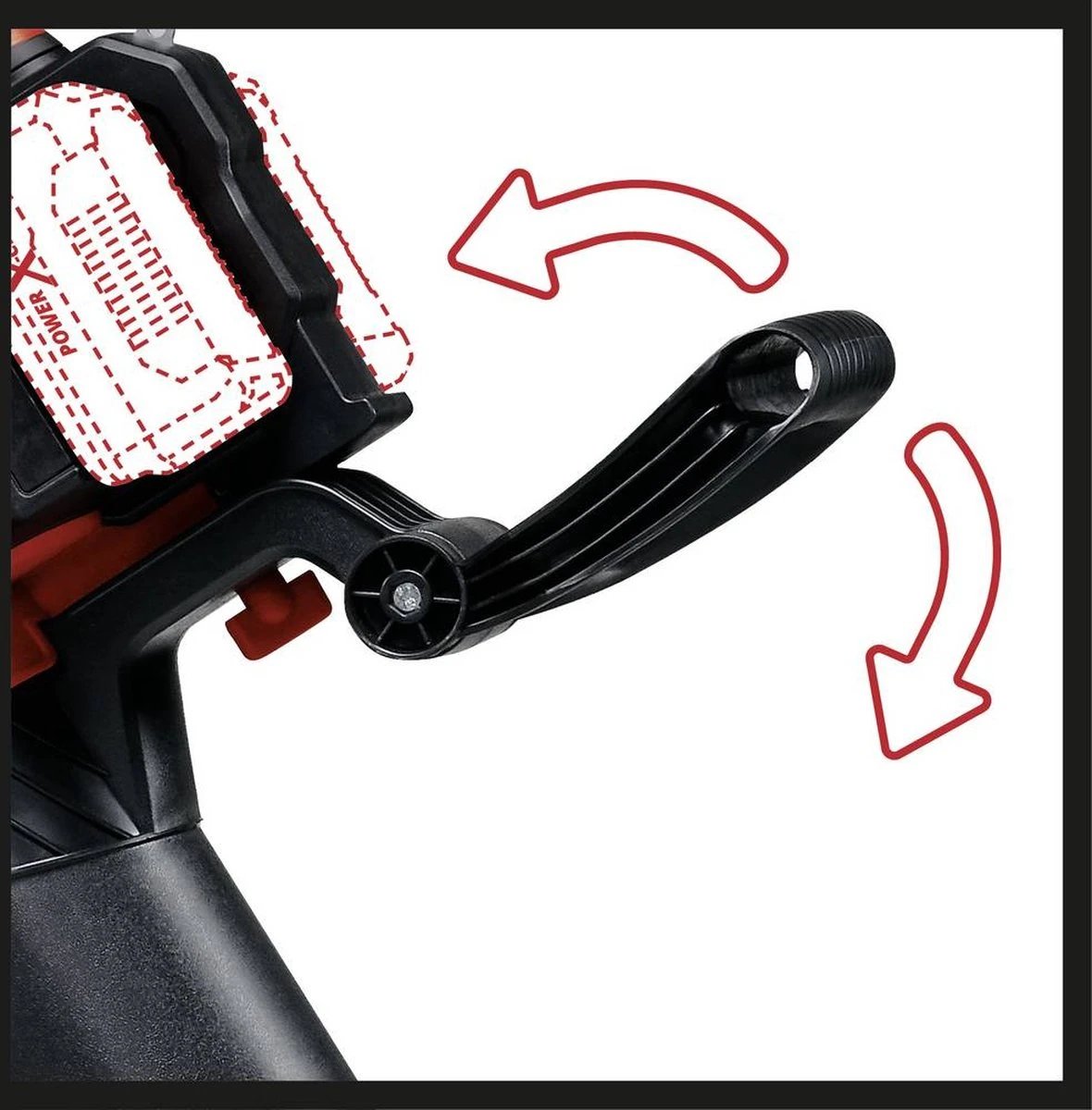 Einhell GE-CL 36/230 Li E Carbon Brushless SOLO Battery Souffleuse à Feuilles / Aspirateur 17 Einhell GE-CL 36/230 Li E Carbon Brushless SOLO Battery Souffleuse à Feuilles / Aspirateur – Image 17