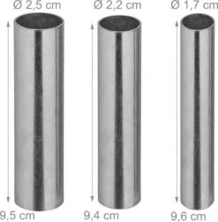 Roue De Brouette Relaxdays 4.80 4.00-8 - Roue De Secours Brouette - Pneu Pneumatique - Avec Adaptateurs Schwarz-Schwarz -Vendite Pelouse Pro 1180x1200 2