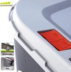 STERWINS - Tondeuse à Gazon électrique - 1800W - 220 V - 65 L - Largeur De Coupe 46 Cm - Réglable En Hauteur - Poignée Ergonomique - 600 M² -Vendite Pelouse Pro 1180x1200