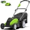 Tondeuse à Gazon à Batterie Greenworks 40 Volts 45 Cm Avec Batterie Et Chargeur Puissants De 2,0 Ah !
