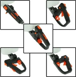 Taille-haie Kibani Essence - Moteur 2 Temps 22,5 Cc / 0,8 Cv - Sécateur Extra , Gants Et Huile 2T - Longueur De Lame 55 Cm - 5 Positions Réglables -Vendite Pelouse Pro 1190x1200