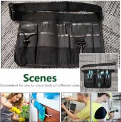 Ceinture à Outils Noire, Sac Ceinture Pour Outils De Jardin, Ceinture à Outils De Jardin, Ceinture à Outils De Jardin Avec 7 Poches Pour Le Jardinage -Vendite Pelouse Pro 1192x1200 5