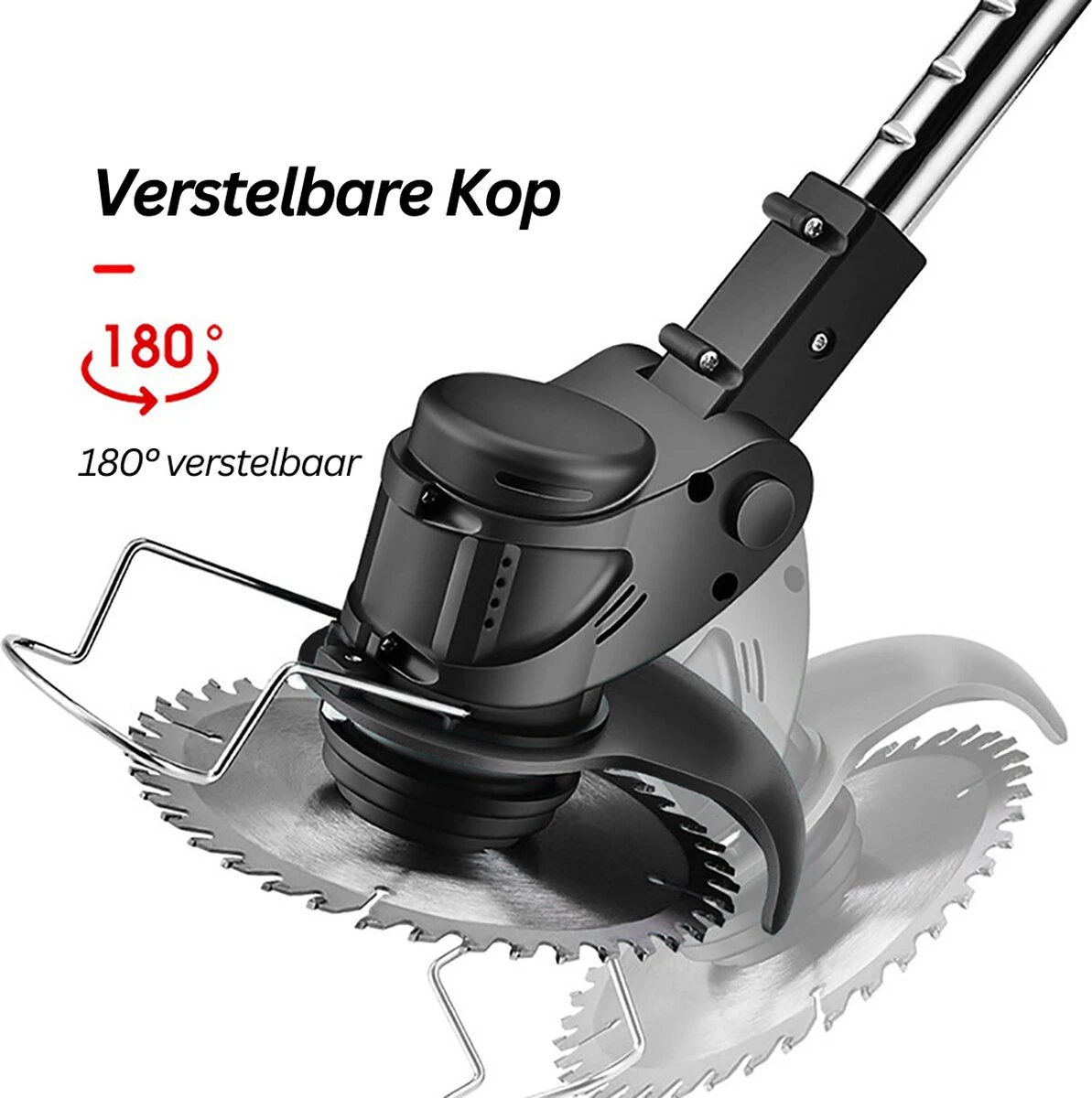 DOERSUPP Brosse à Désherbage électrique - Coupe-herbe Réglable - Set Complet De Tondeuse à Gazon - Haute Qualité - Avec Lames 4 DOERSUPP Brosse à Désherbage électrique - Coupe-herbe Réglable - Set Complet De Tondeuse à Gazon - Haute Qualité - Avec Lames – Image 4