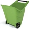 Prosperplast Chariot à Déchets 85 Litres Vert - Chariot De Jardin - Brouette - Chariot De Jardin - Chariot à Déchets De Jardin - Chariot De Jardin - Poubelle De Jardin - Chariot à Déchets - Chariot à Litière
