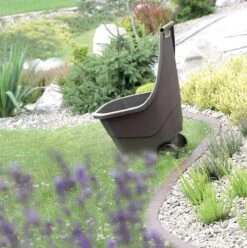 Synx Tools Chariot De Jardin 55L - Load & Go - Chariot à Déchets / Chariot à Déchets - Chariot à Litière - Brouette / Chariot De Jardin - Chariot à Déchets - Déchets De Jardin / Seau à Déchets - Chariot à Roulettes Sur Roues -Vendite Pelouse Pro 1196x1200 5