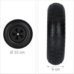 Roue De Brouette Relaxdays 4.00-6 - Caoutchouc - Noir - Pneu De Brouette Anti-crevaison - Roue De Secours 16 Roue De Brouette Relaxdays 4.00-6 - Caoutchouc - Noir - Pneu De Brouette Anti-crevaison - Roue De Secours -Vendite Pelouse Pro 1198x1200 25