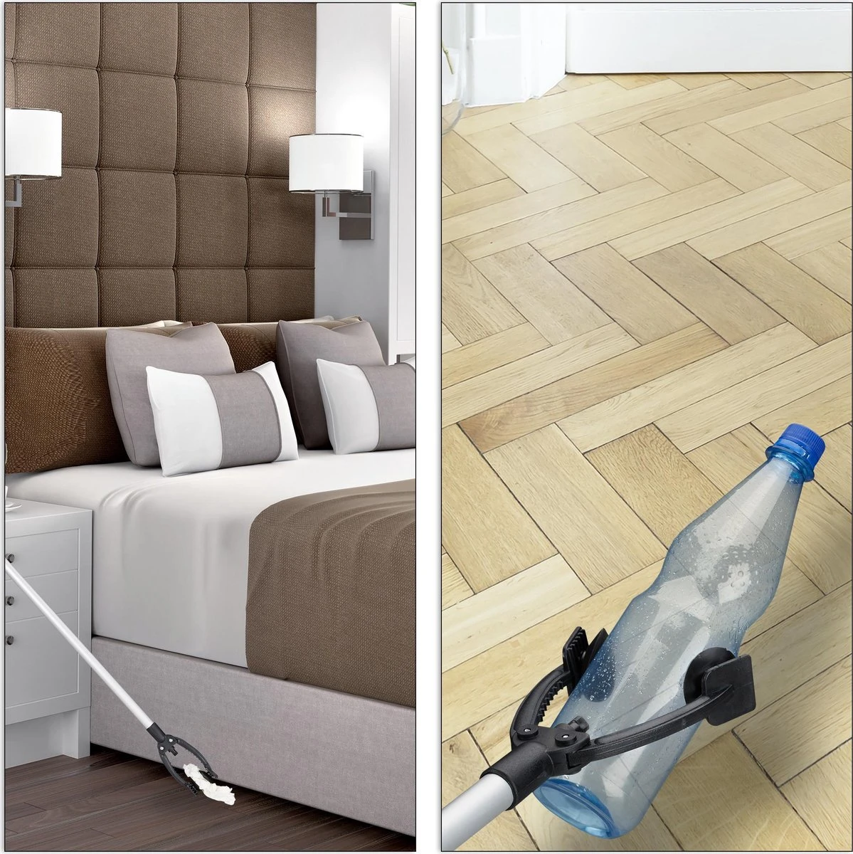 Relaxdays 10 X Grab - Poubelle - Bâton De Préhension - Aide à La Préhension - Bras De Maintien - 88 Cm Aluminium 5 Relaxdays 10 X Grab - Poubelle - Bâton De Préhension - Aide à La Préhension - Bras De Maintien - 88 Cm Aluminium – Image 5