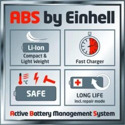 Einhell GE-CM 43 Li M Kit Tondeuse à Gazon Poussée Batterie Noir, Gris, Rouge -Vendite Pelouse Pro 1199x1200 6