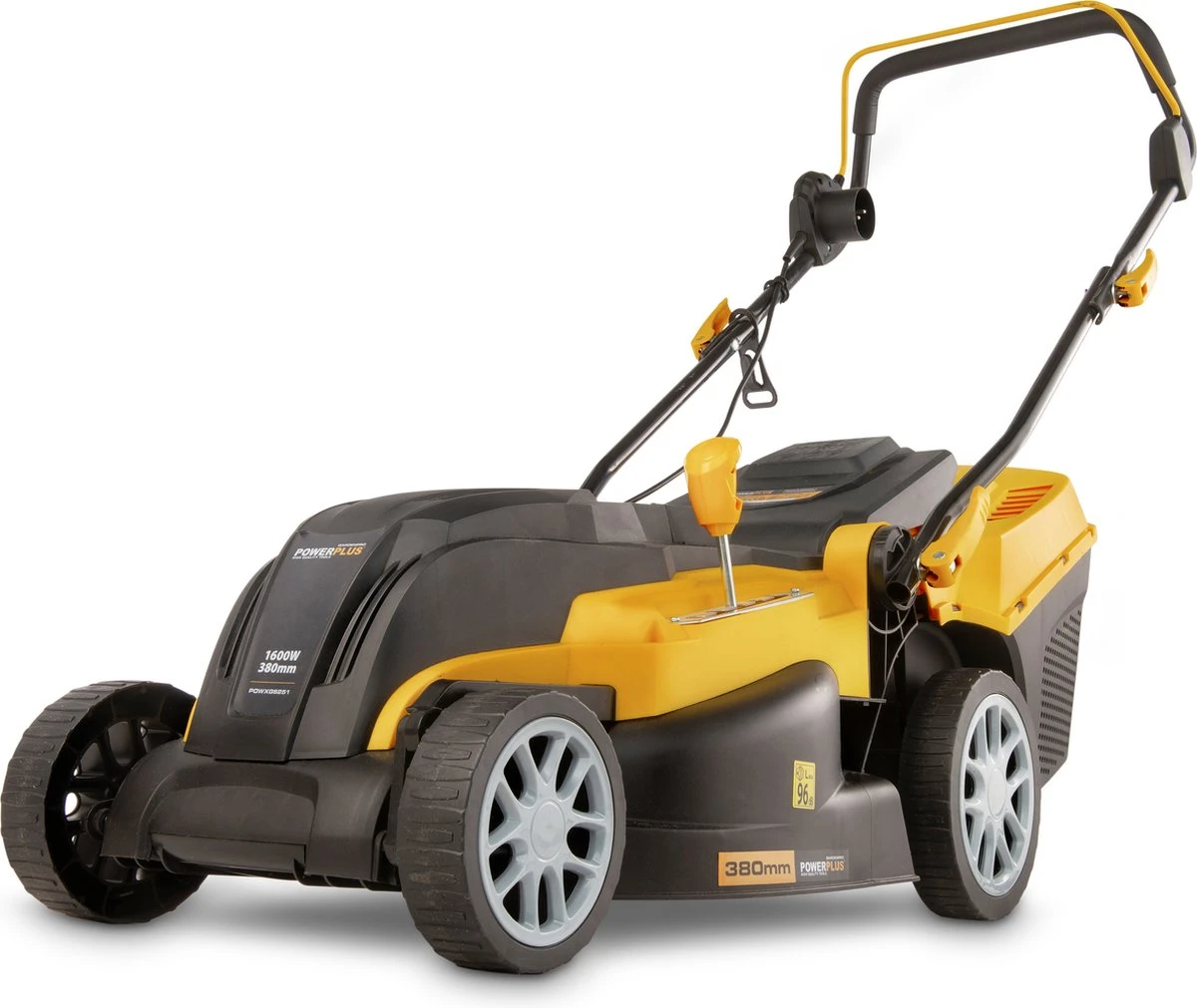 Powerplus POWXG6251 - Tondeuse à Gazon - 1600 W - Largeur De Coupe 38 Cm - électrique 1 Powerplus POWXG6251 - Tondeuse à Gazon - 1600 W - Largeur De Coupe 38 Cm - électrique