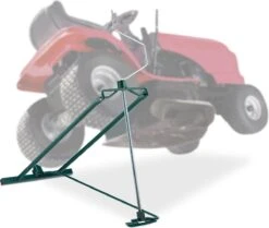 Élévateur Pour Tondeuse Autoportée Relaxdays - Élévateur De Tondeuse à Gazon - Élévateur Pour Tondeuse Autoportée - Benne - Jusqu'à 400 Kg
