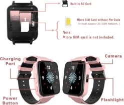 Cadeau FÊTE DES PÈRES - Cadeaux Papa - Montre GPS Enfant ROSE - Avec Appareil Photo Et Téléphone - Tracker Gps Enfants Chat Et Vélo - IP68 Étanche 2G Enfants Smart Watch Compatible Avec IOS Android, 13 Cadeau FÊTE DES PÈRES - Cadeaux Papa - Montre GPS Enfant ROSE - Avec Appareil Photo Et Téléphone - Tracker Gps Enfants Chat Et Vélo - IP68 Étanche 2G Enfants Smart Watch Compatible Avec IOS Android, -Vendite Pelouse Pro 1200x1016 2