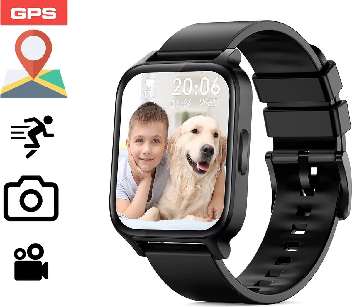 Cadeau FÊTE DES PÈRES - Cadeaux Papa - GPS Smartwatch - GPS TRACKER - Étanche IP68 Pour Enfants - Smartwatch Pour Enfants Avec Fonction LBS SOS - Téléphone Mobile Écran Tactile Appel Discours Chat 1 Cadeau FÊTE DES PÈRES - Cadeaux Papa - GPS Smartwatch - GPS TRACKER - Étanche IP68 Pour Enfants - Smartwatch Pour Enfants Avec Fonction LBS SOS - Téléphone Mobile Écran Tactile Appel Discours Chat