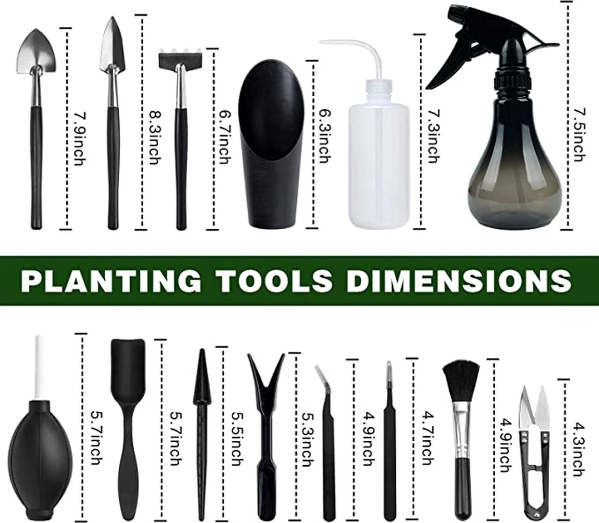 XoXa Ensemble D'outils De Jardin Pour Plantes Grasses, 14 Pièces, Mini Outils De Jardin + 1 Tapis De Remplissage, étanche Et Pliable, Pour L'entretien Des Plantes D'intérieur 5 XoXa Ensemble D'outils De Jardin Pour Plantes Grasses, 14 Pièces, Mini Outils De Jardin + 1 Tapis De Remplissage, étanche Et Pliable, Pour L'entretien Des Plantes D'intérieur – Image 5