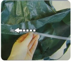 Benson Jardin Sac Déchets Heavy Duty 110 Litres - 70x45cm | Sac Poubelle | Grand Sac Pour Stocker Les Feuilles, Les Branches Et Les Déchets -Vendite Pelouse Pro 1200x1052 2