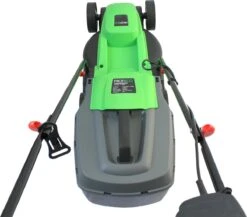 Tondeuse à Gazon électrique Profeco 1000W - Tondeuse à Gazon Avec Largeur De Coupe De 320 Mm Et Hauteur De Coupe Réglable - Avec Bac De Récupération De 30 Litres -Vendite Pelouse Pro 1200x1054 1