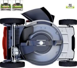 STERWINS - Tondeuse à Gazon électrique - 1800W - 220 V - 65 L - Largeur De Coupe 46 Cm - Réglable En Hauteur - Poignée Ergonomique - 600 M² -Vendite Pelouse Pro 1200x1057 1