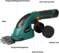 Taille-haie Télescopique PerfectGear - Sécateur Télescopique - Sécateur électrique - Taille-haie à Batterie -Vendite Pelouse Pro 1200x1074