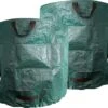 ToCi 2 X Sac De Jardin 500 L, Autoportant, Pliable, Robuste - Sacs De Jardin Sac De Déchets Verts Sac D'herbe Sac De Feuilles Sac De Déchets De Jardin
