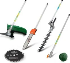 Outil Multifonction, 5 En 1, Outils De Jardin, Taille-haie, Débroussailleuse, Scie Circulaire, Coupe-gazon, Sécateur