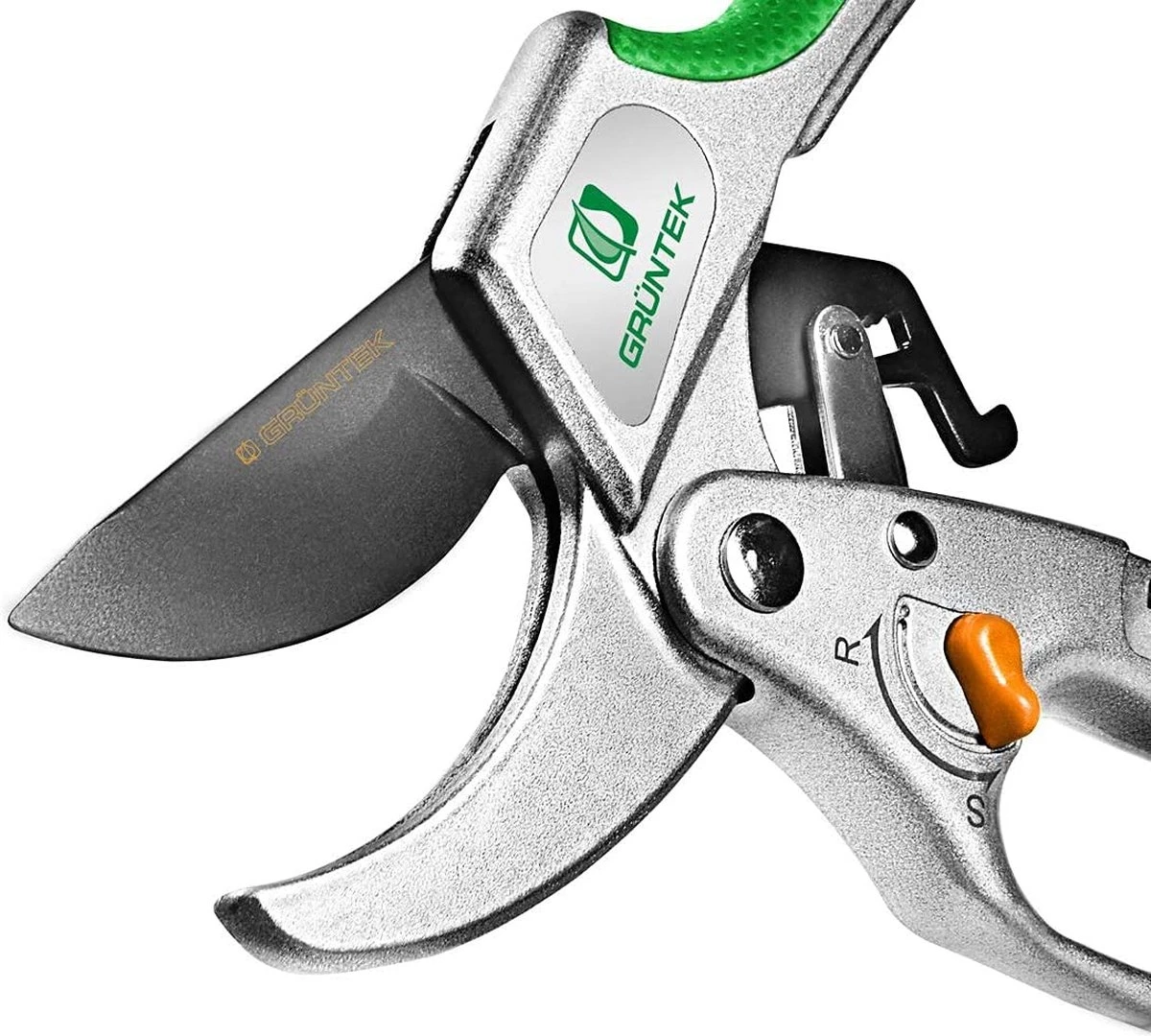 Grüntek Sécateur à Cliquet KAKADU, Jusqu'à Ø24 Mm, Cisailles à Arbre Avec Cliquet Marche/arrêt, Cisaille à Enclume Pour Branches Boisées, épaisseur De Coupe Jusqu'à 24 Mm, Bypass Cisailles De Jardin 6 Grüntek Sécateur à Cliquet KAKADU, Jusqu'à Ø24 Mm, Cisailles à Arbre Avec Cliquet Marche/arrêt, Cisaille à Enclume Pour Branches Boisées, épaisseur De Coupe Jusqu'à 24 Mm, Bypass Cisailles De Jardin – Image 6